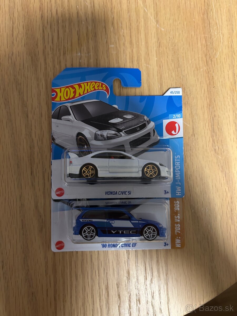 Set Honda Hotwheels