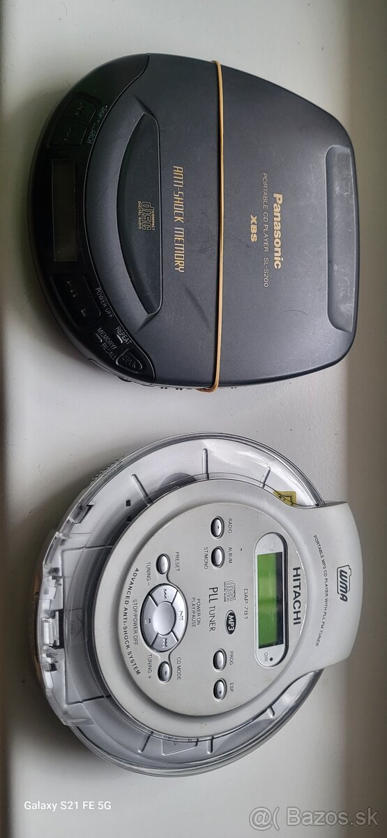 Cd discmen portable cd player