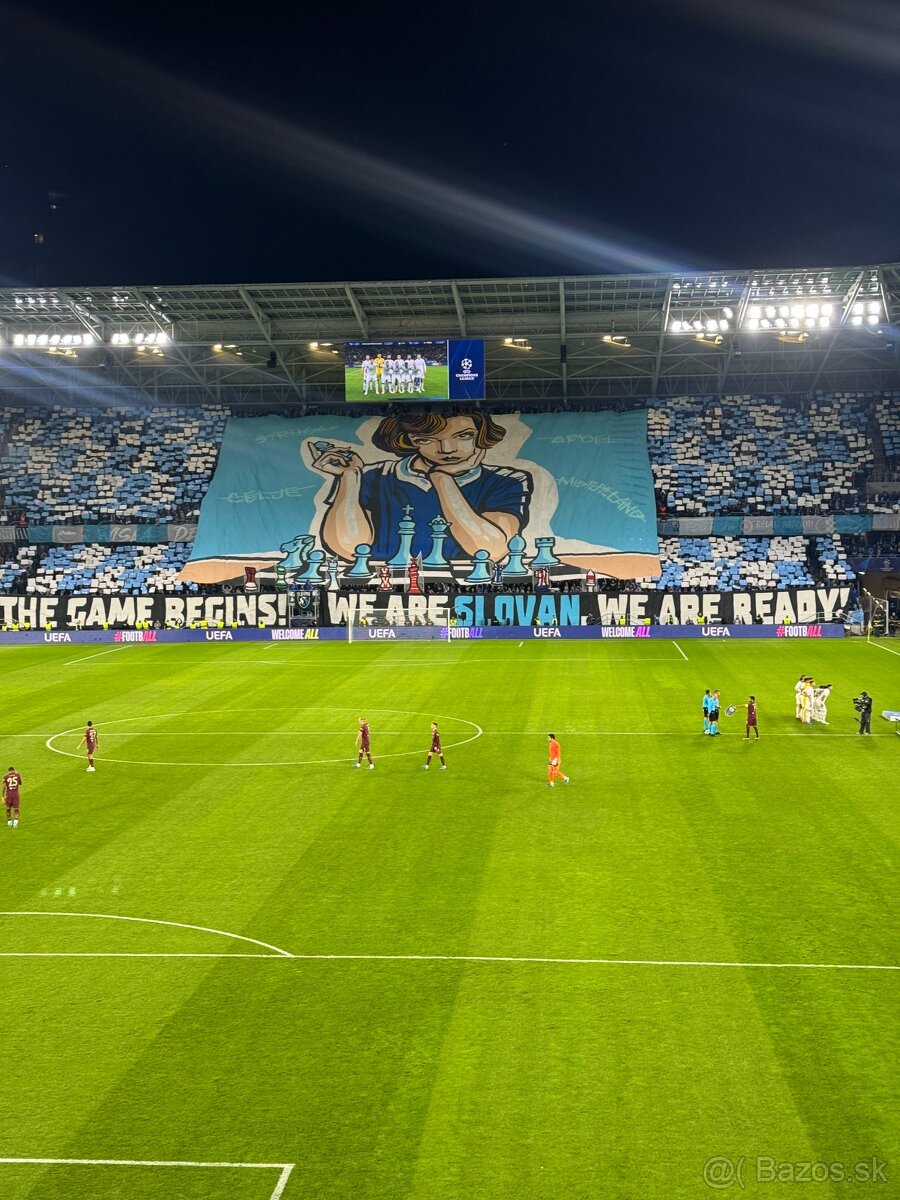 ŠK SLOVAN BRATISLAVA - DINAMO ZÁHREB , AC MILÁNO , STUTTGART