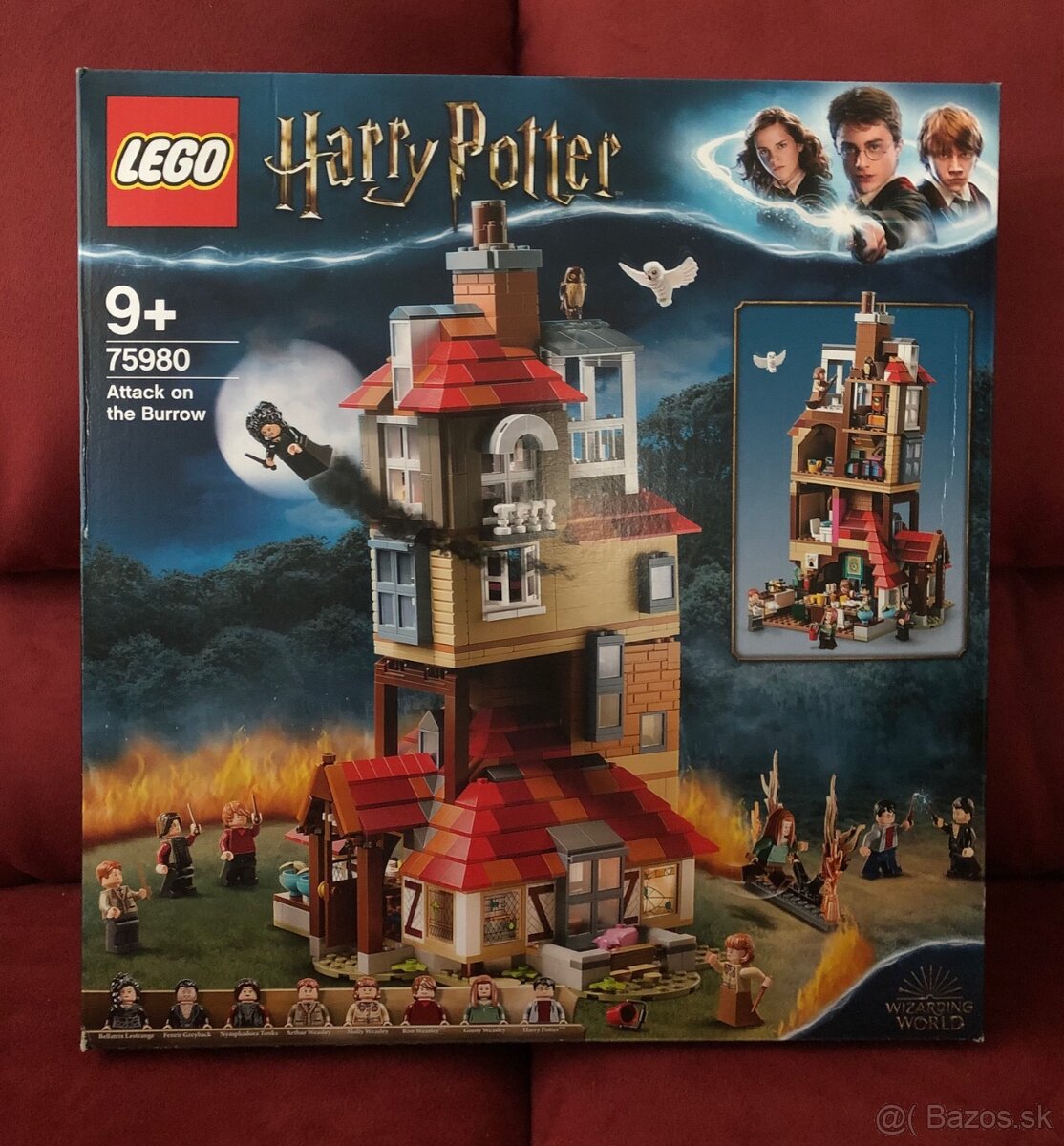 LEGO Harry Potter 75980 Útok na Doupě - Bez figurek