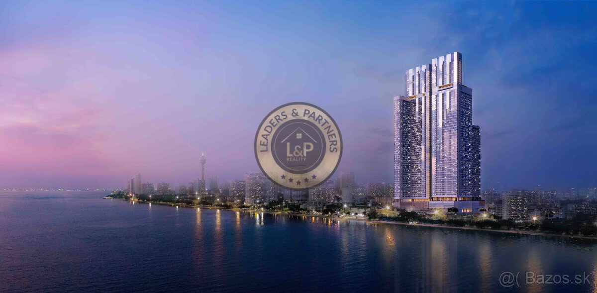 Apartmánový komplex SKYPARK Lucean Jomtien, Pattaya-Thajsko