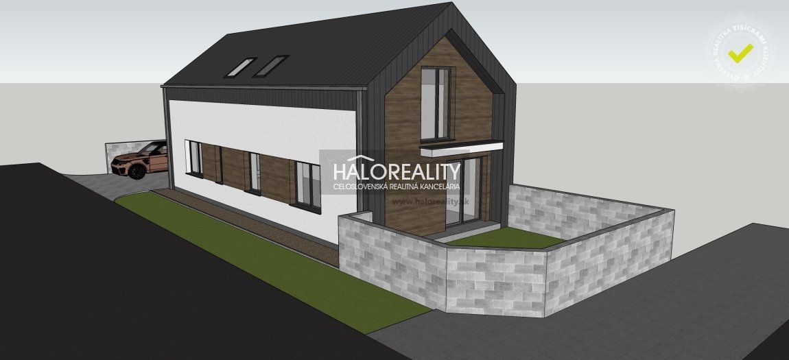 HALO reality - Predaj, pozemok pre rodinný dom 250 m2 Andovc