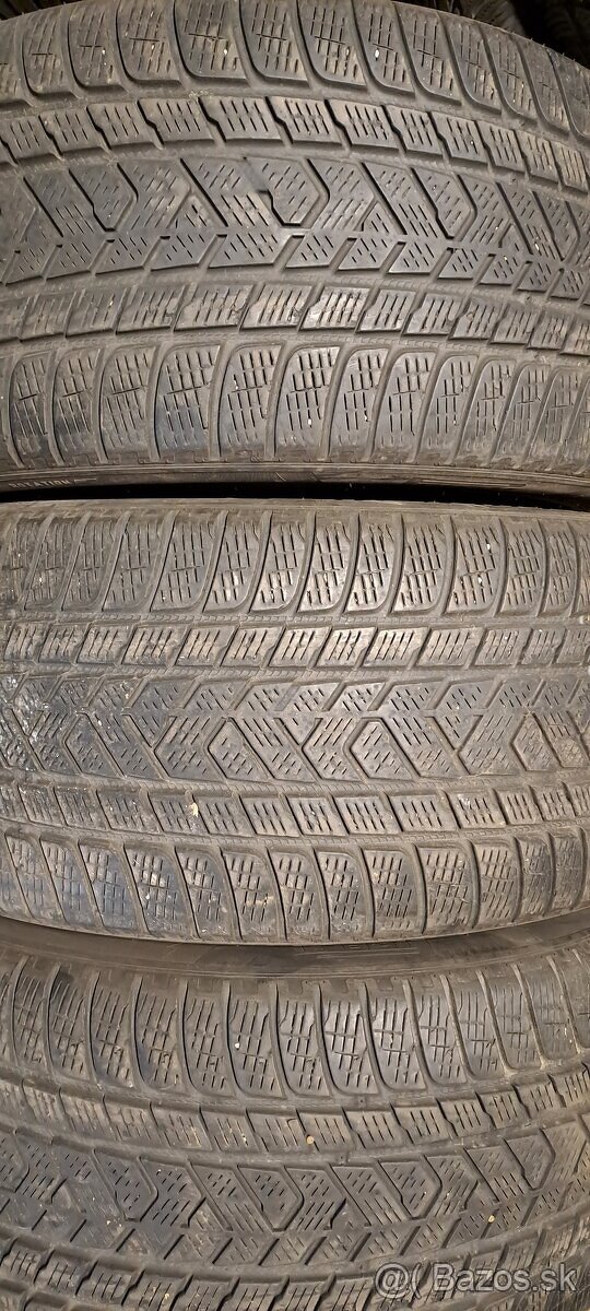 Predám 3ks jazdené zimné 285/40r20-108V Pirelli