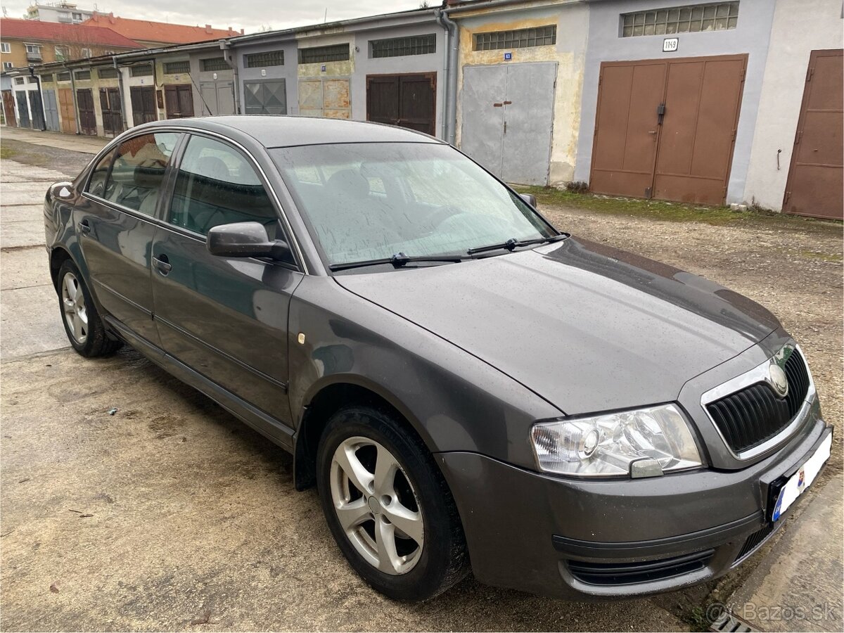 Škoda Superb 1,9TDI 74KW Rok výroby 2005 STK/EK 2026