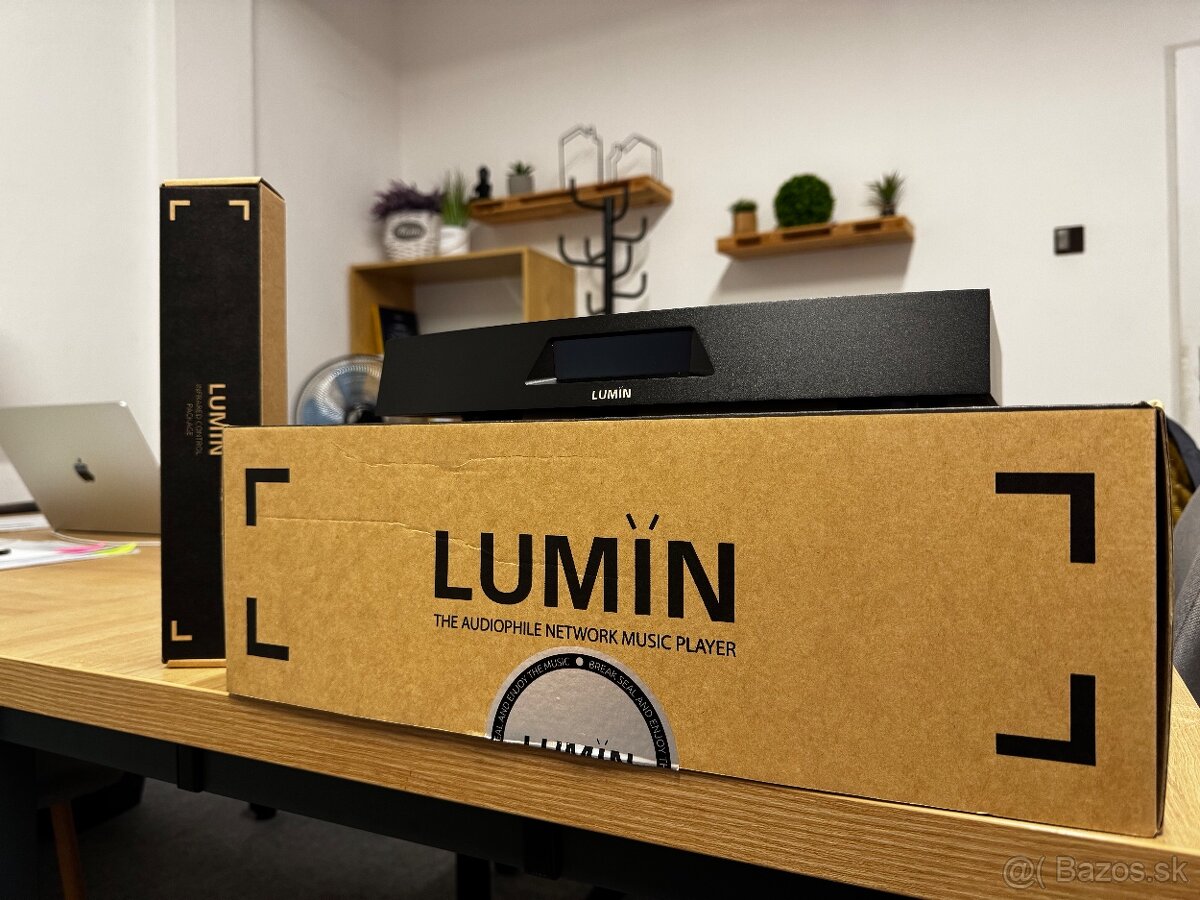 LUMIN T3 BLACK, NEKOMPROMISNÝ HIGH END STREAMER