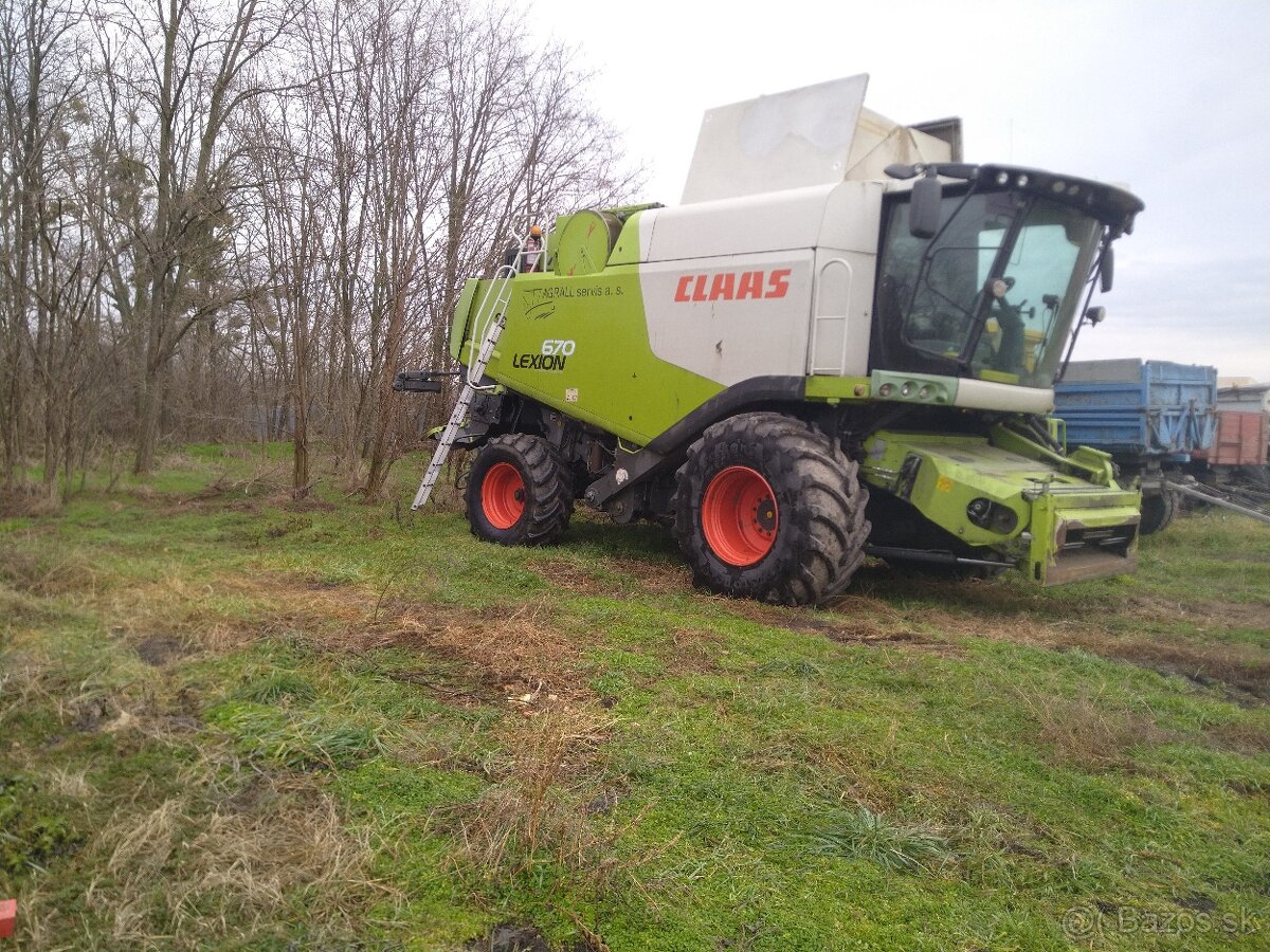 Claas lexion 670