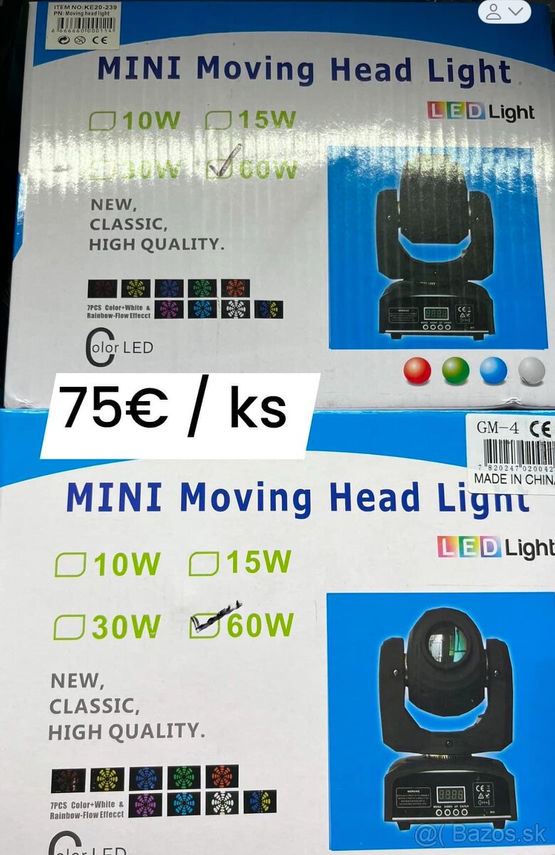 Mini Moving Head 60W