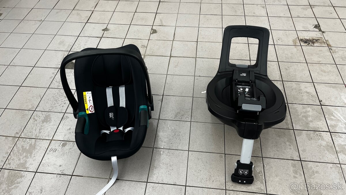 Romer Britax vajicko + isofix platňa