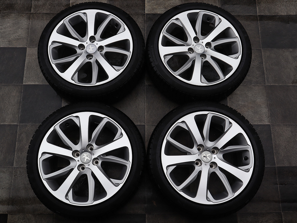 17" Alu kola 4x108 PEUGEOT 208 TÉMĚŘ NOVÉ ZIMNÍ