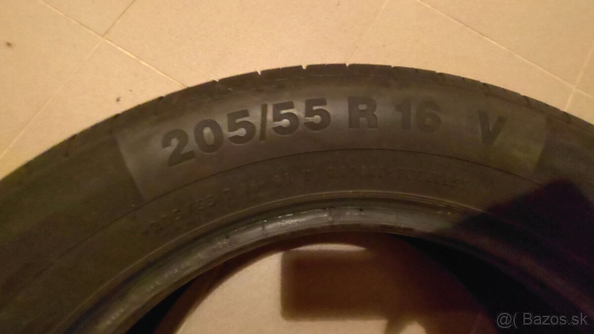 205/55 r16 Continental letne