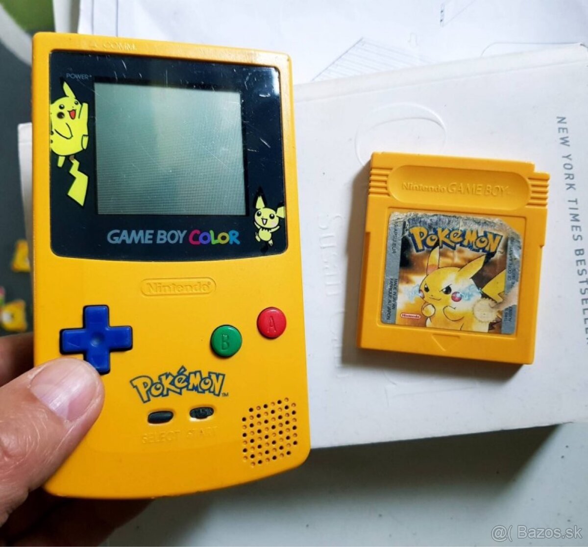 NINTENDO GAME BOY COLOR POKÉMON EDICIA A HRA POKÉMON EUR