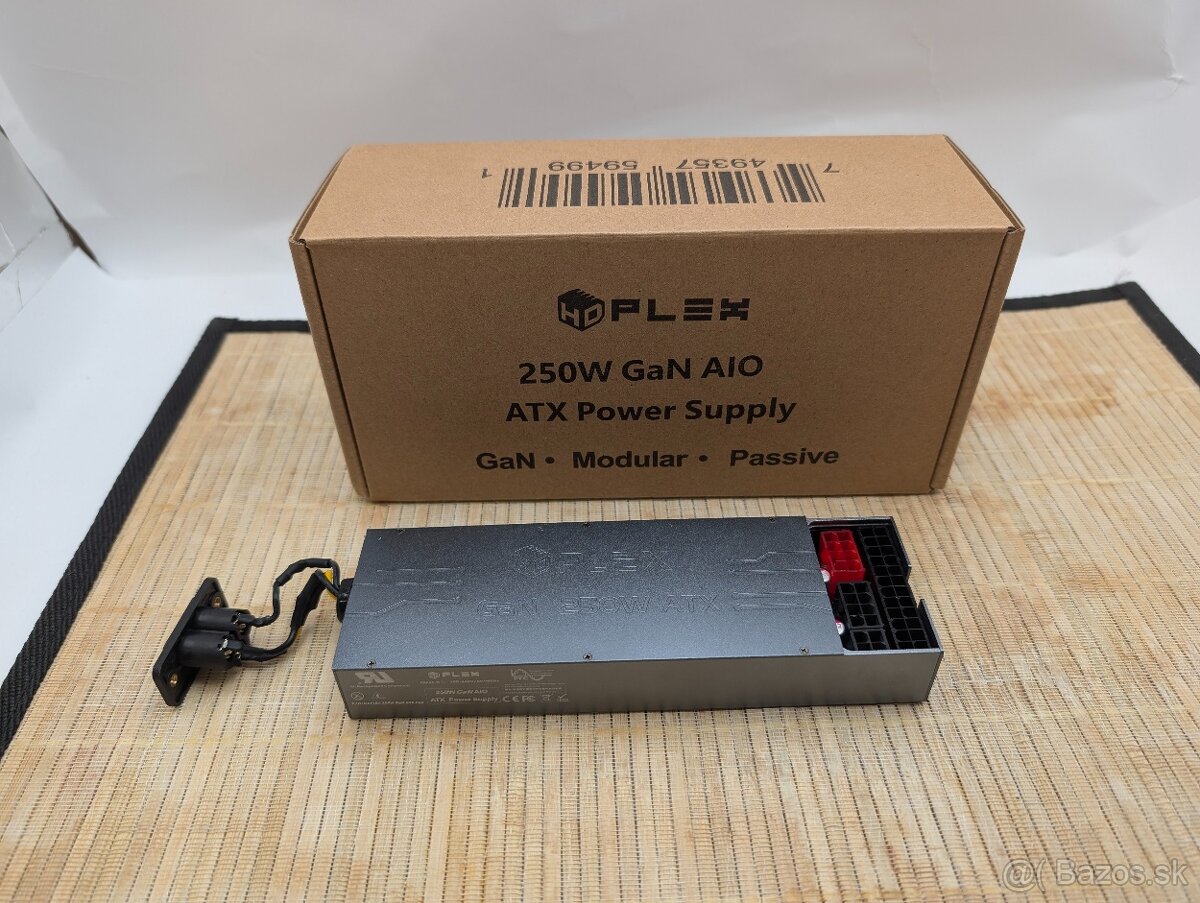 HDPLEX 250W GaN Passive AIO ATX zdroj