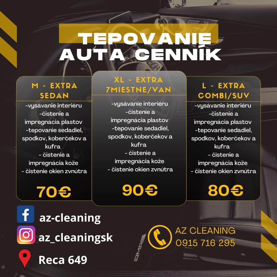 A-Z Cleaning leštenie a čistenie vozidiel