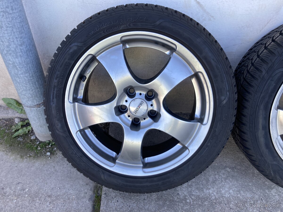 Dezent 17" 5x108 215/50R17 - nové zimné Sava