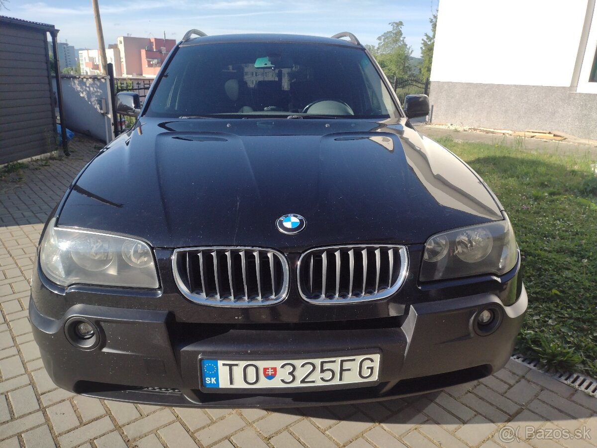 BMW X3 3.0D manuál,origo bez DPF, STK, EK 5/2026, Slovak