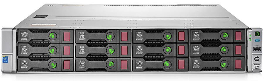 HPE Proliant DL80 Gen9 + rack rails