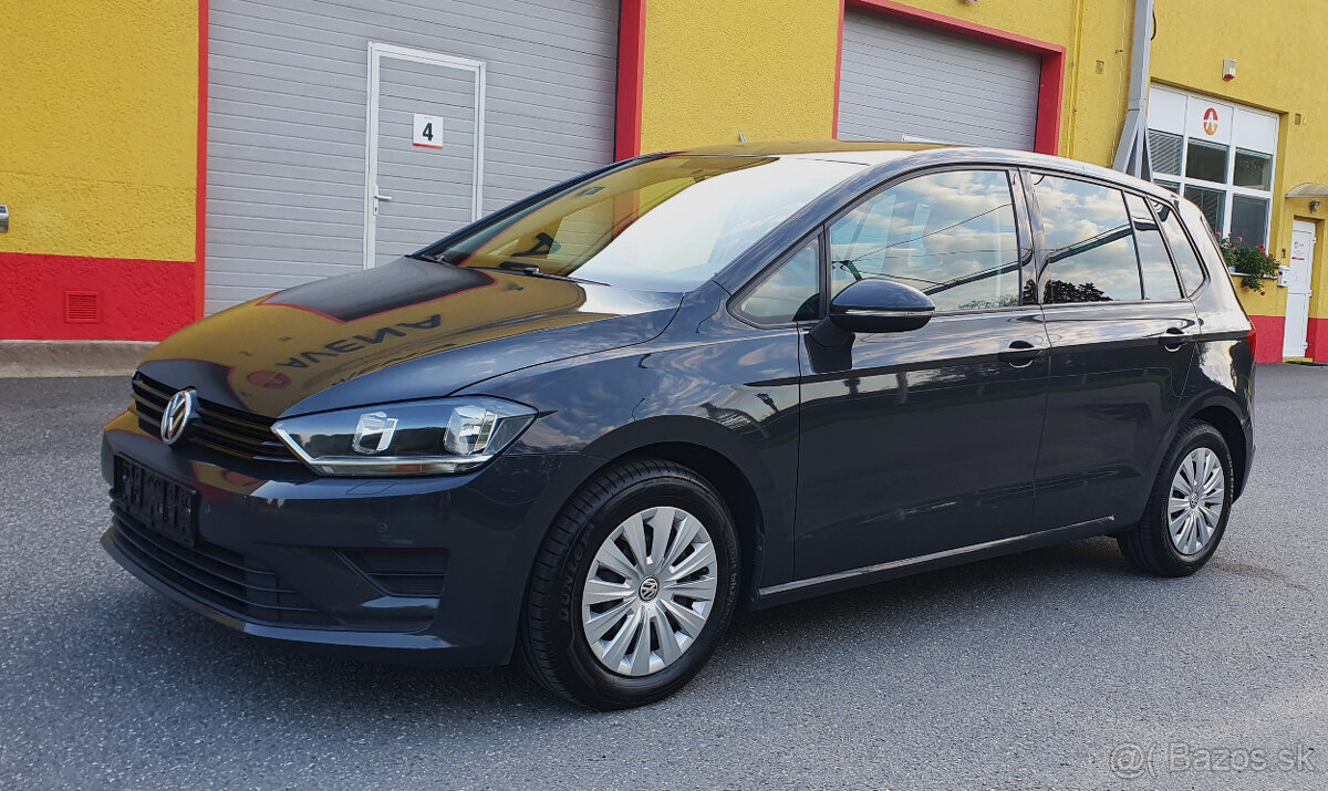 VW Golf 7/ VII Sportsvan 1.6 TDI, 81kw., 2017, Navi, Tažné.