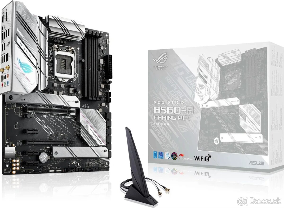 ASUS ROG STRIX B560-A GAMING WIFI + I7 11700F