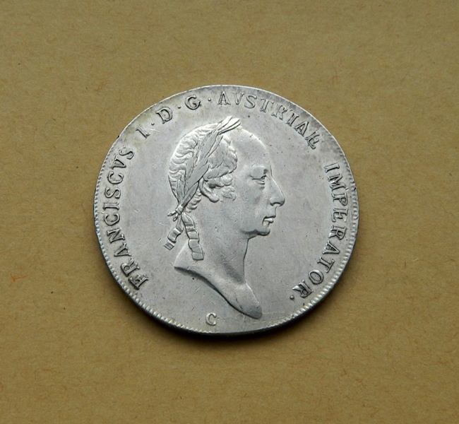 Predám 1 toliar 1826 C  Franciscus I.