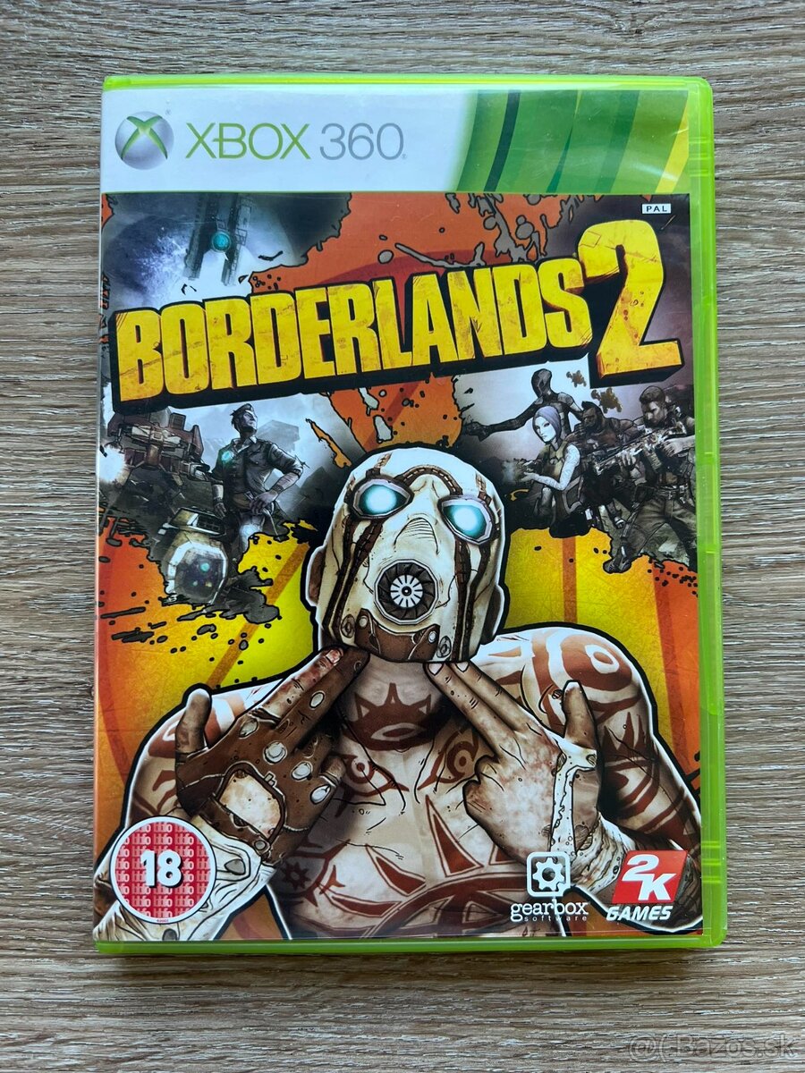 X Borderlands 2 na Xbox 360 a Xbox ONE / Series X