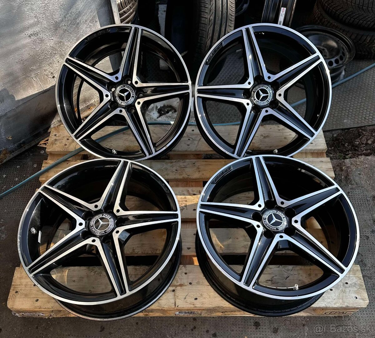 Disky Mercedes AMG, A, B, C, E, CLA, GLC, E 5x112 r18 AMG