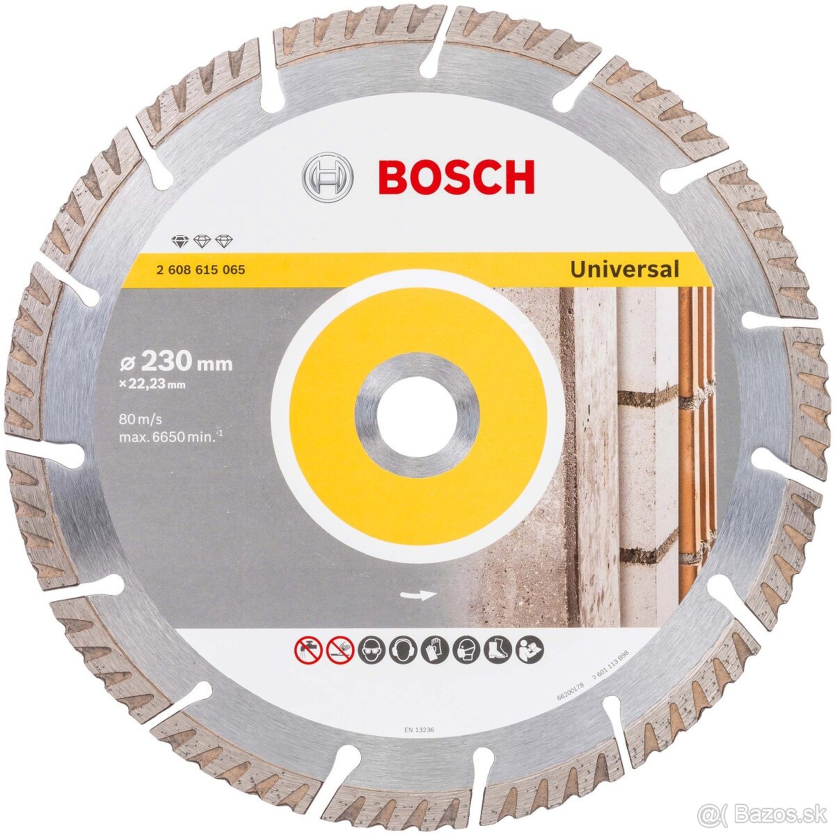 Bosch Diamantový rezný kotúč 230 mm 

