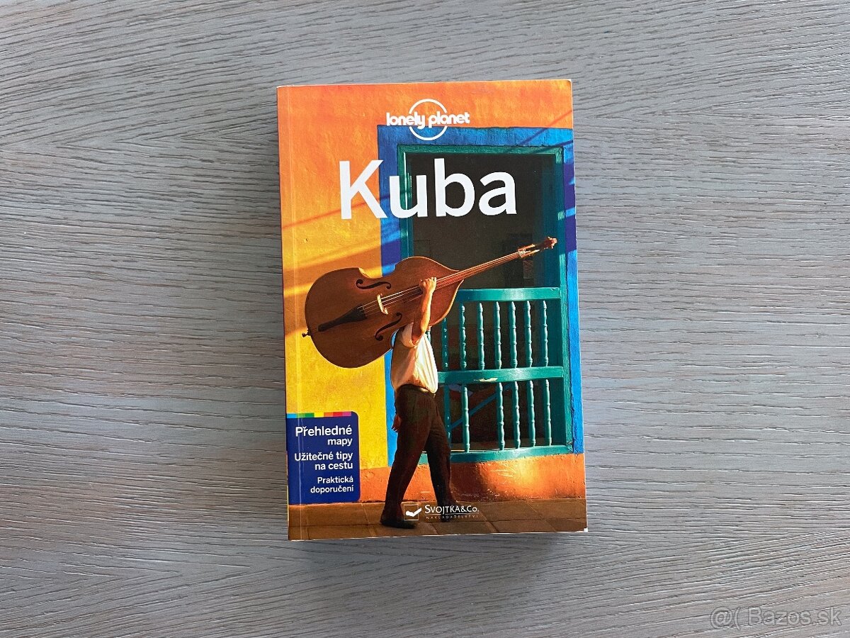 nový cestopis Kuba, Lonely Planet v češtine