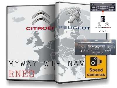 Mapy GPS RNEG pre Peugeot Citroën WIP NAV MY WAY.