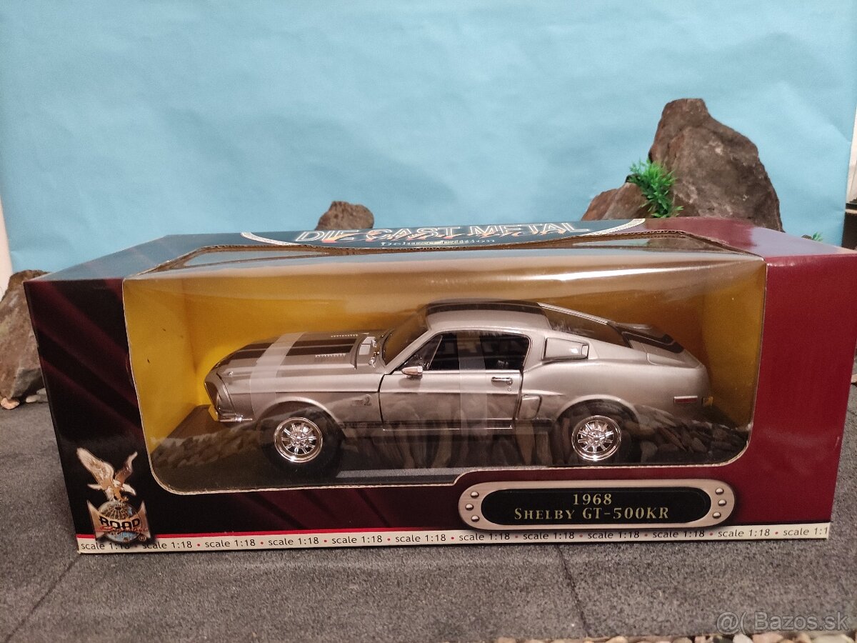 Prodám nový model 1:18 Shelby GT500 kr 1968