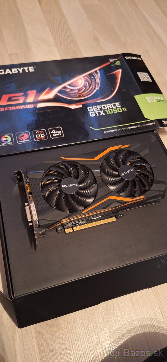 Predám gtx 1050ti 4gb