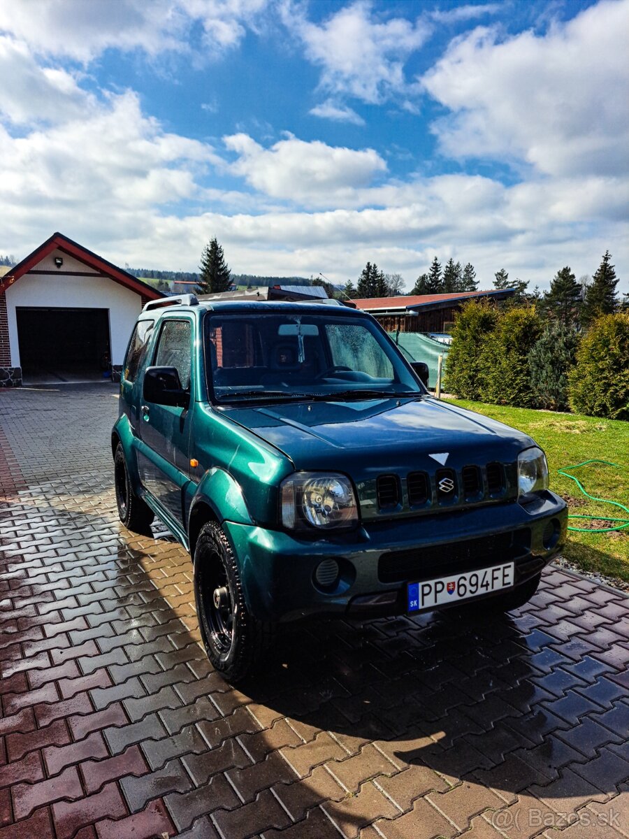 Suzuki Jimny 1.3, 60kW, 2002, 4x4 : vyvarené + nová STK