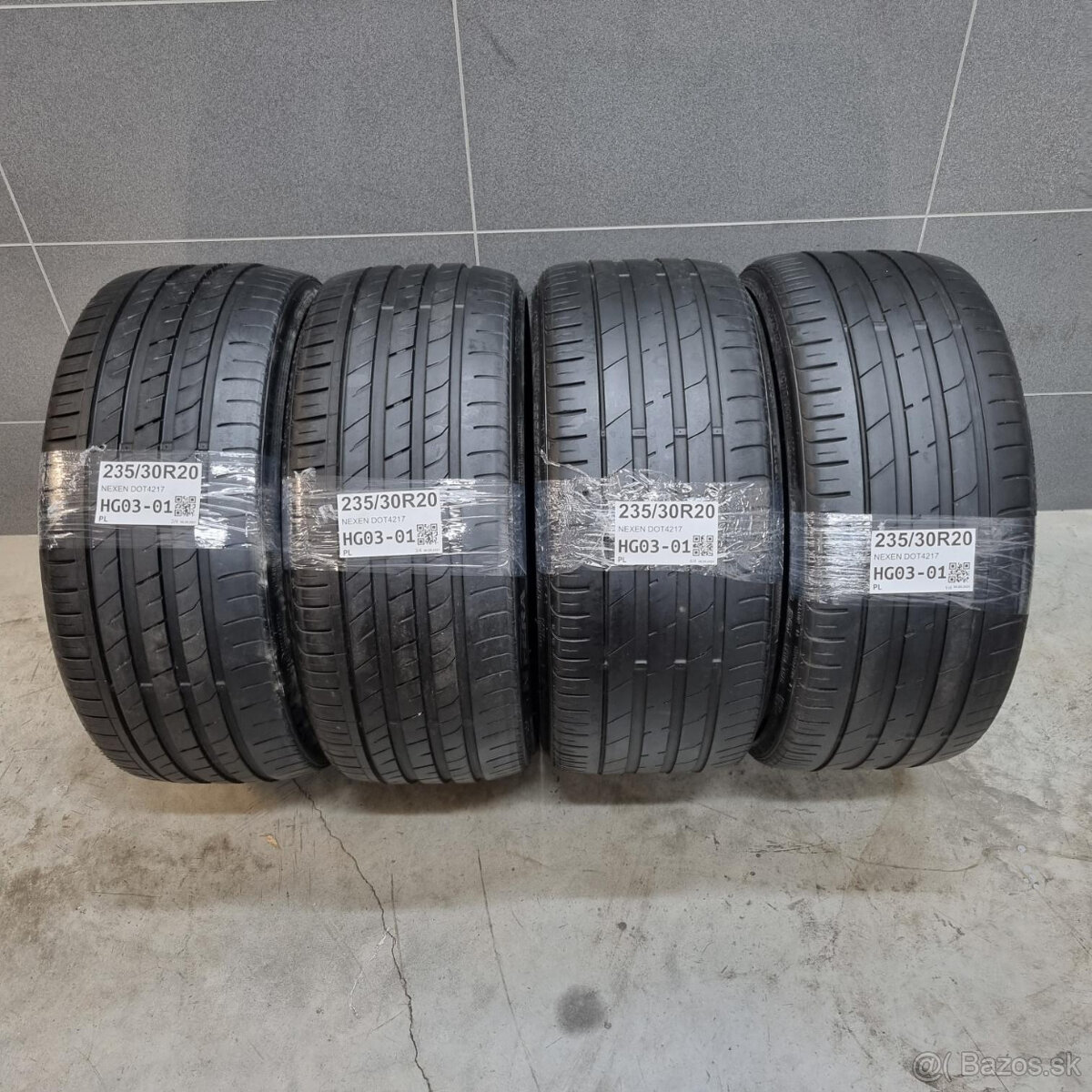 Letné pneumatiky 235/30 R20 NEXEN DOT4217