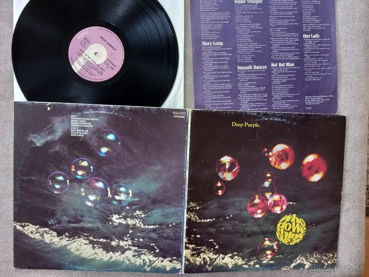 DEEP PURPLE  „Who Do We Think We Are“  /Puple 1973/ rozkl. o