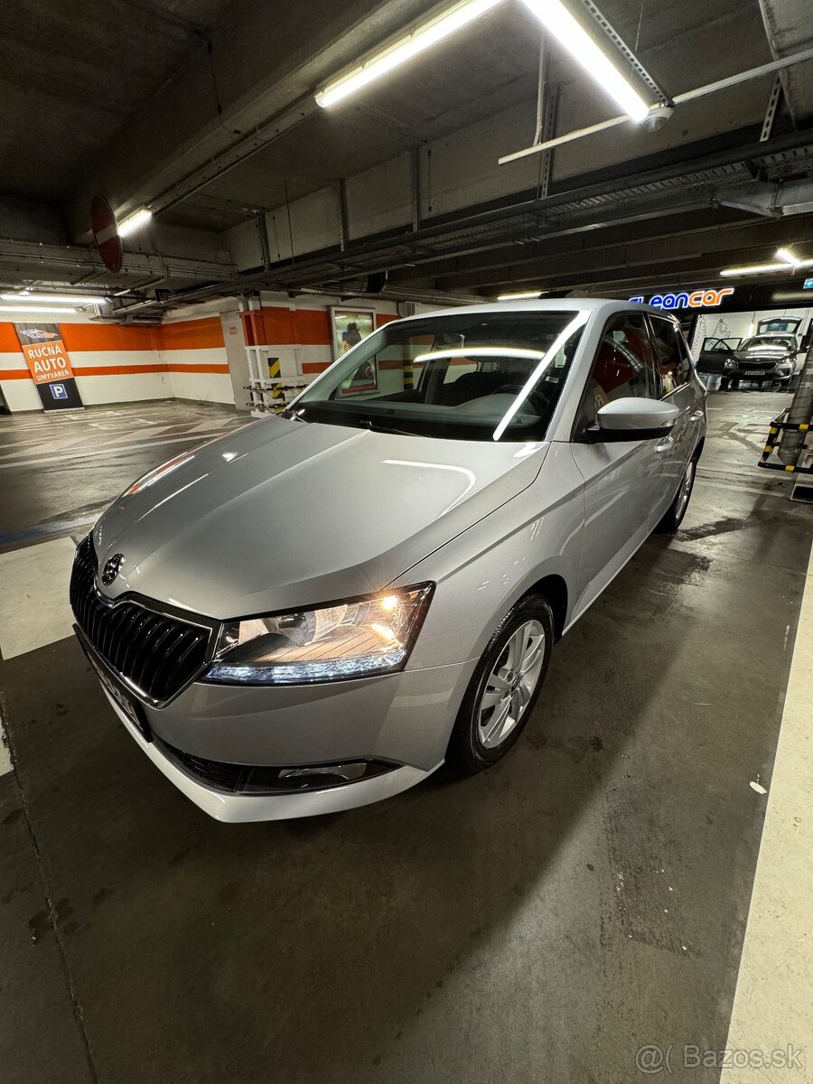 Skoda fabia ambition plus silver 2019