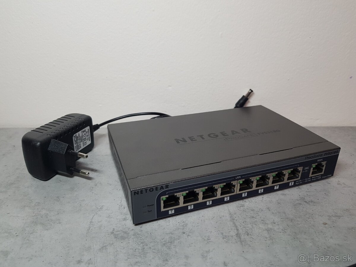 VPN Firewall Netgear ProSAFE FVS318G verzia 1