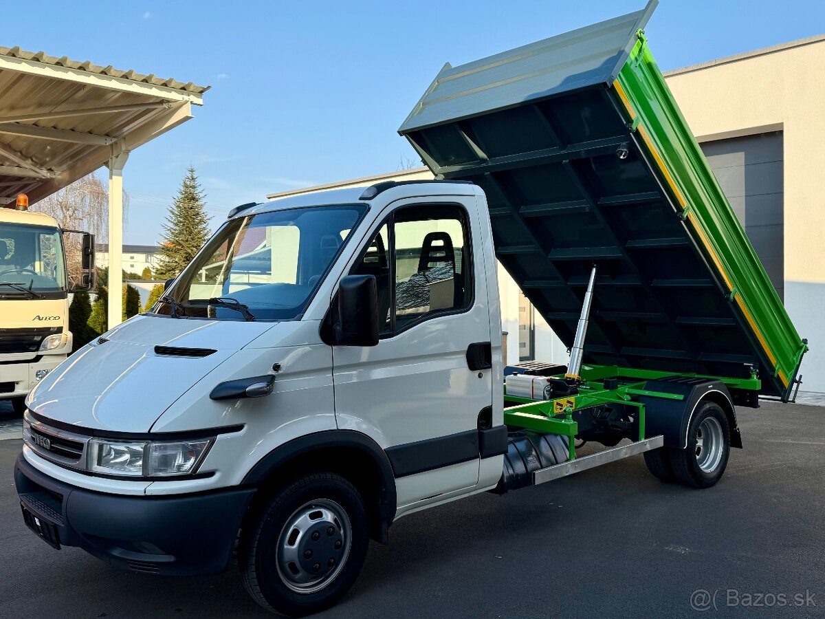 IVECO DAILY 35C14 3.0L SKLÁPAČ TROJSTRANNÝ KIPPER do 3,5t