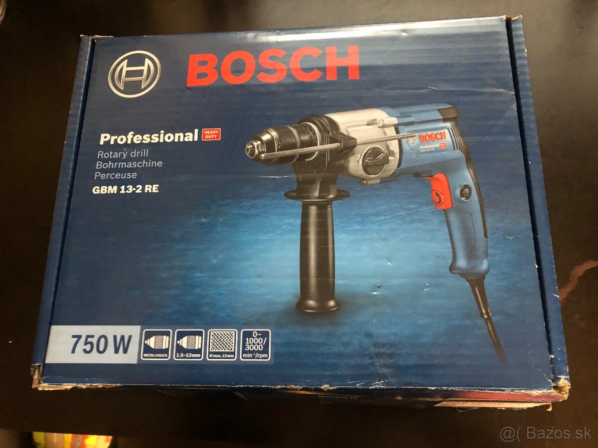 Vŕtačka Bosch Professional GBM 13-2 RE