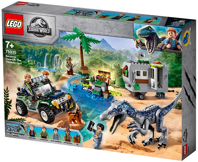 LEGO Jurassic World 75935 Stretnutie s Baryonyx: Hon za pok