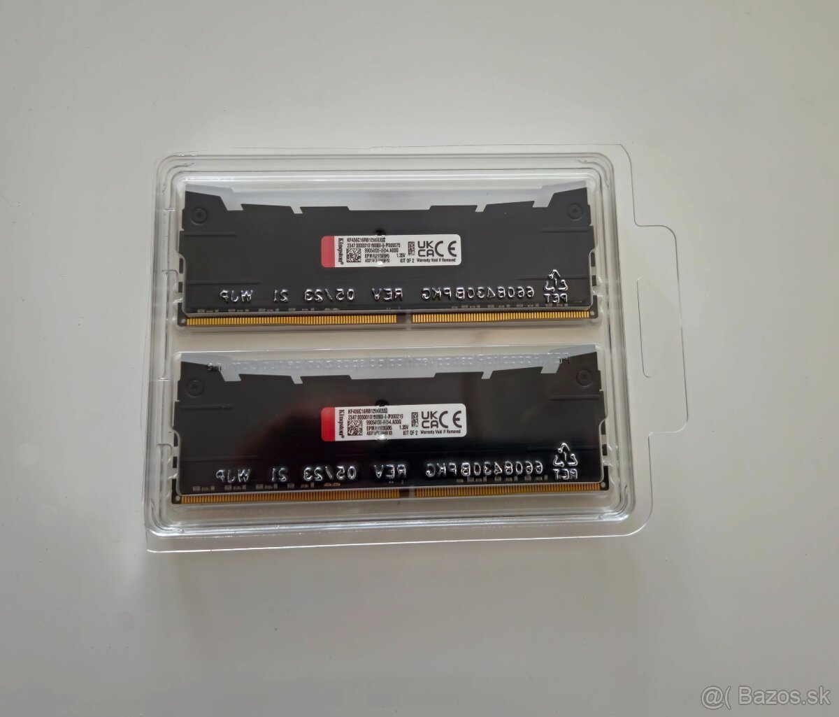 Predám RAM pre PC Kingston 32GB 3600MHz DDR4