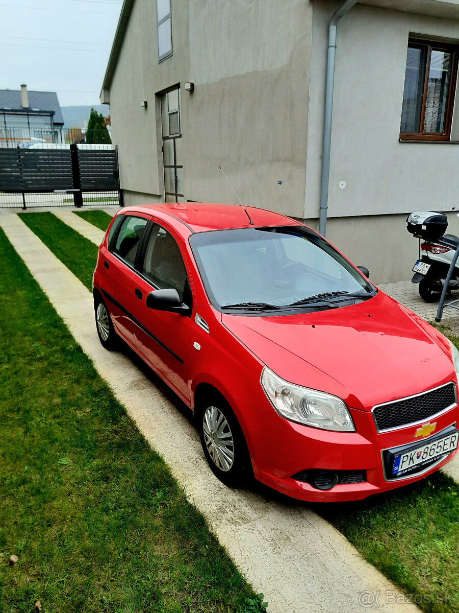 Predáme Chevrolet Aveo 1.2 62 kw.