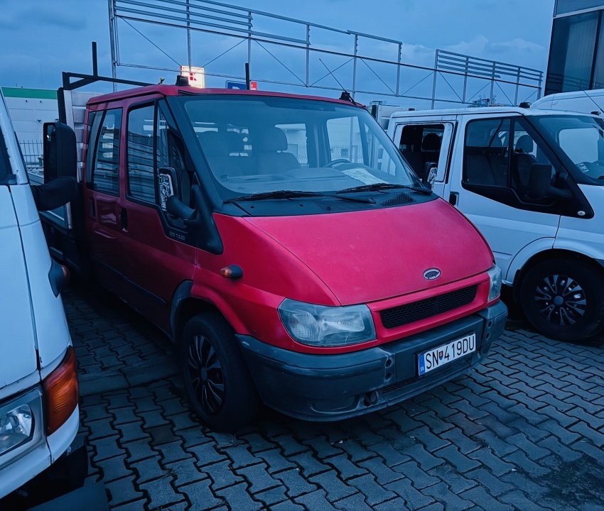 Ford Transit Valník, Long, Dvojkabína, 7-miest., 2,4TDCi