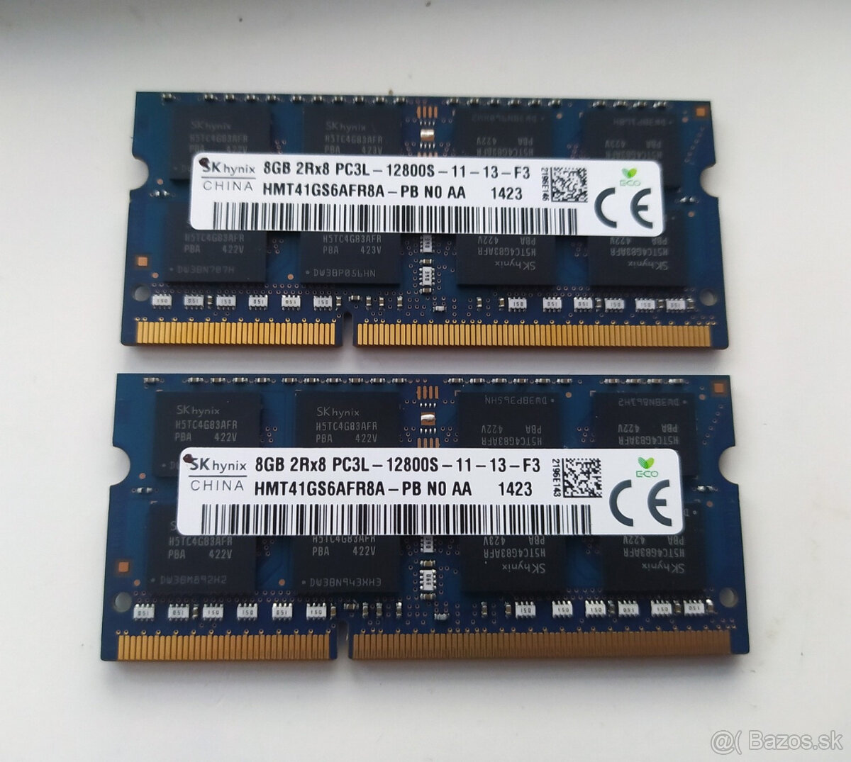 SODIMM DDR3L 16GB /2x 8GB/ 1600MHz Samsung, Sk hynix