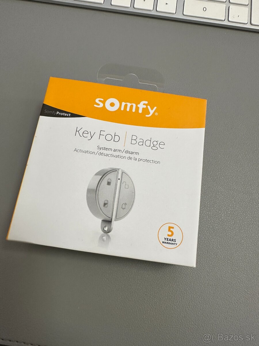 Somfy KeyFob – osobné diaľkové ovládanie na kľúče