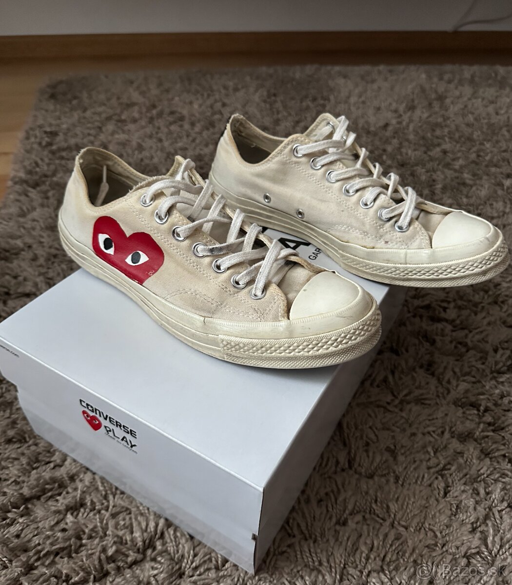 CDG Converse PLAY UK 9 - 75 EUR