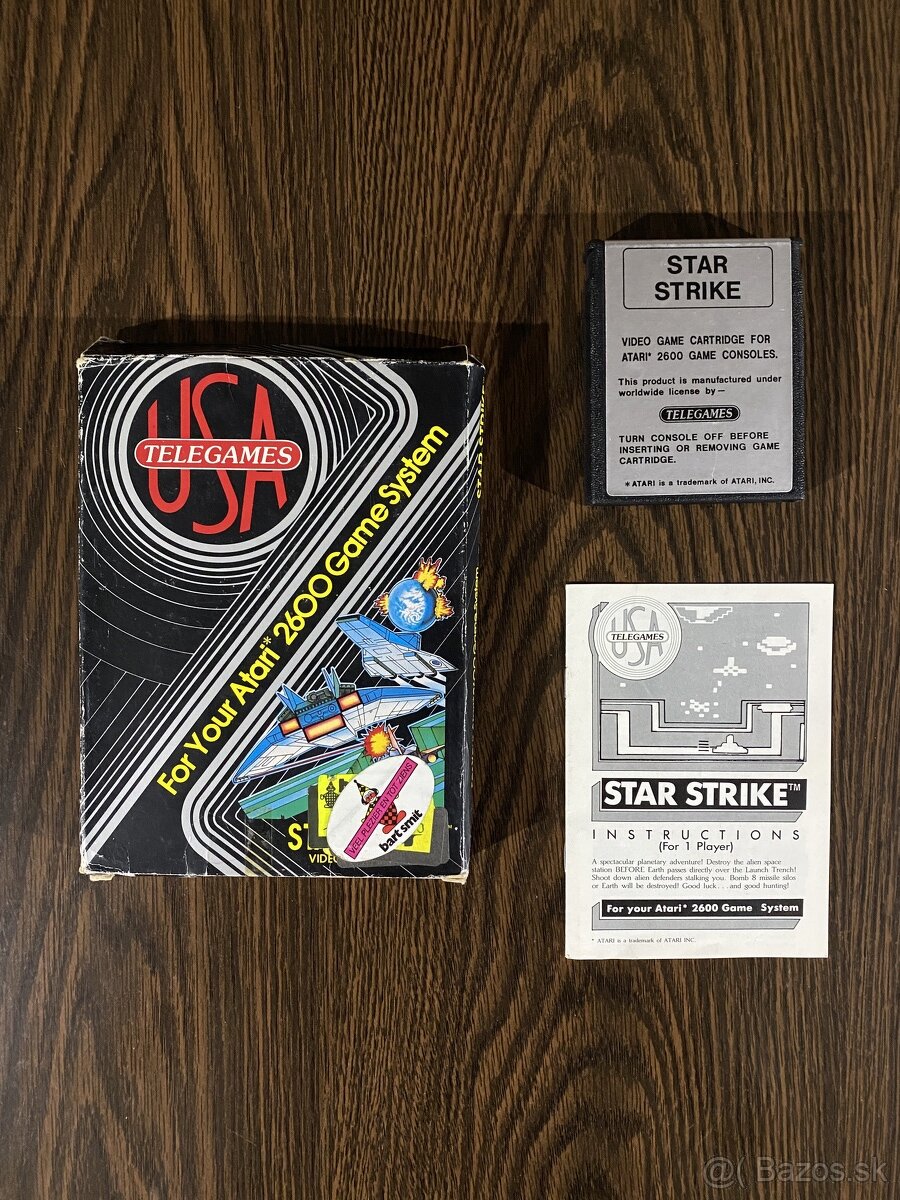 star strike atari 2600