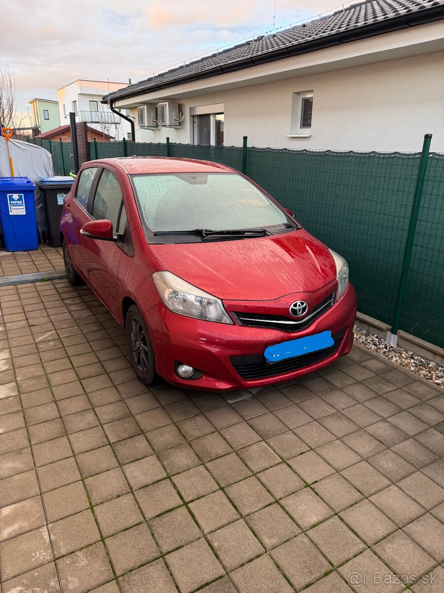 Toyota yaris 1.33 74kw 6st manuál klíma