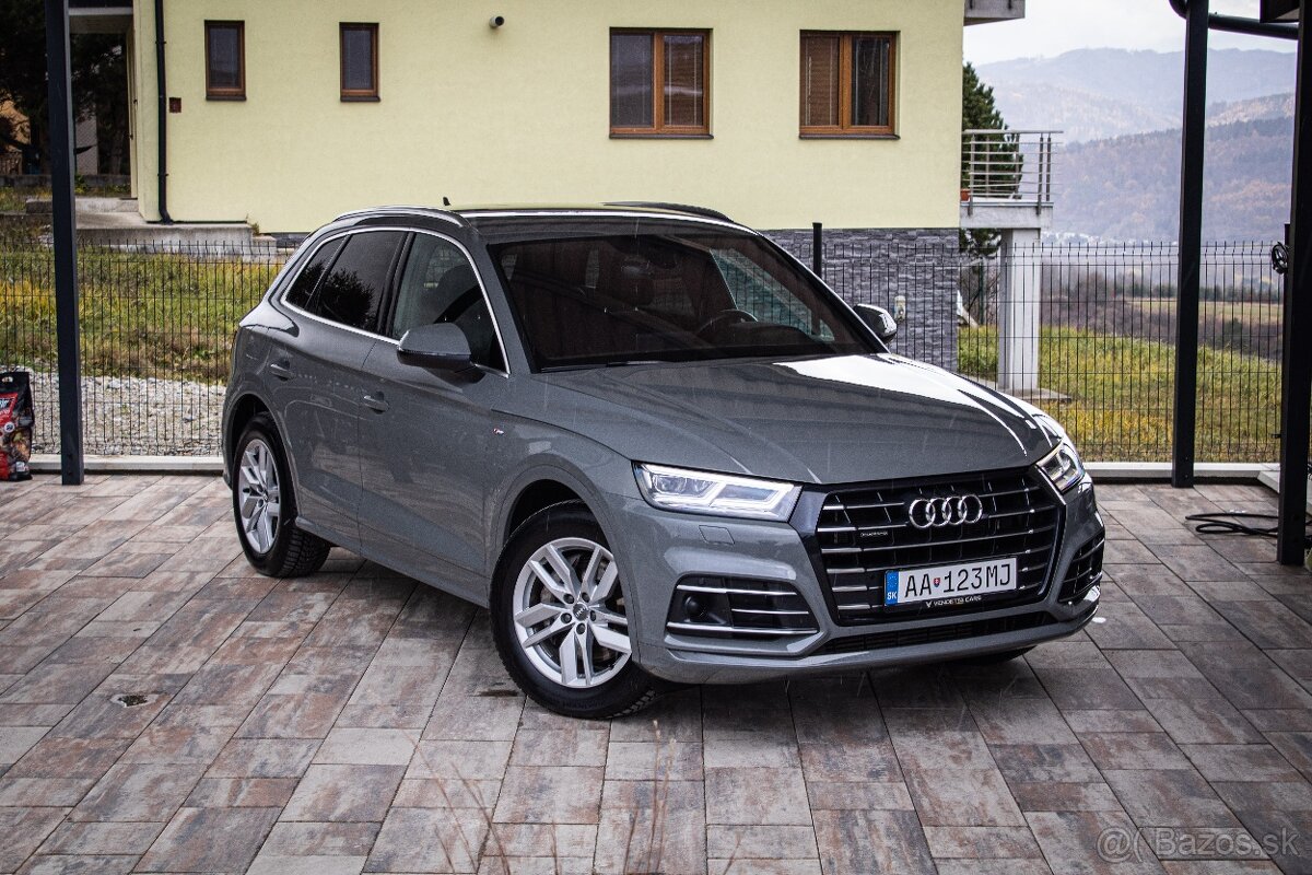 Q5 50 TFSIe Sline Quattro PHEV, Vzduch, B&O sound, Záruka