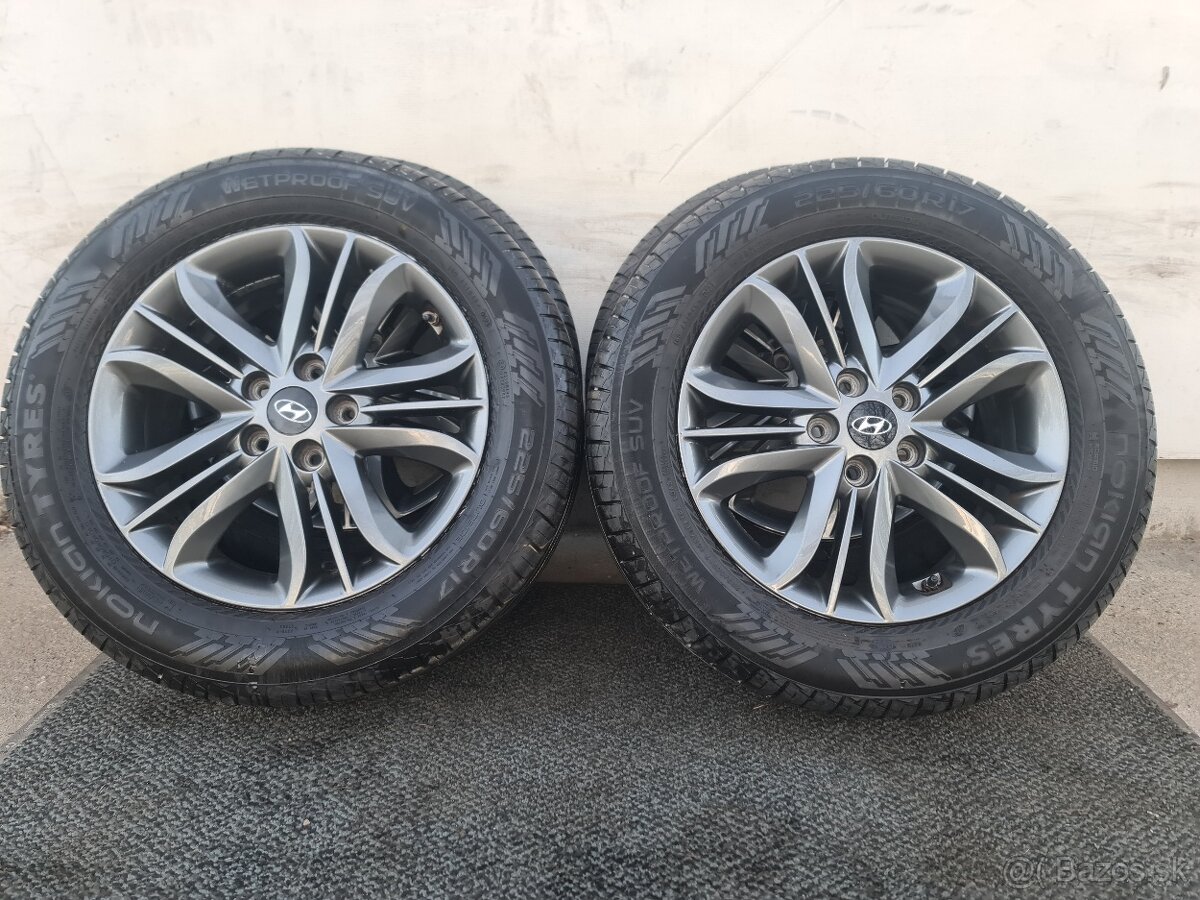 5X114,3 R17 HYUNDAI + LETNE PNEU 225/60 R17