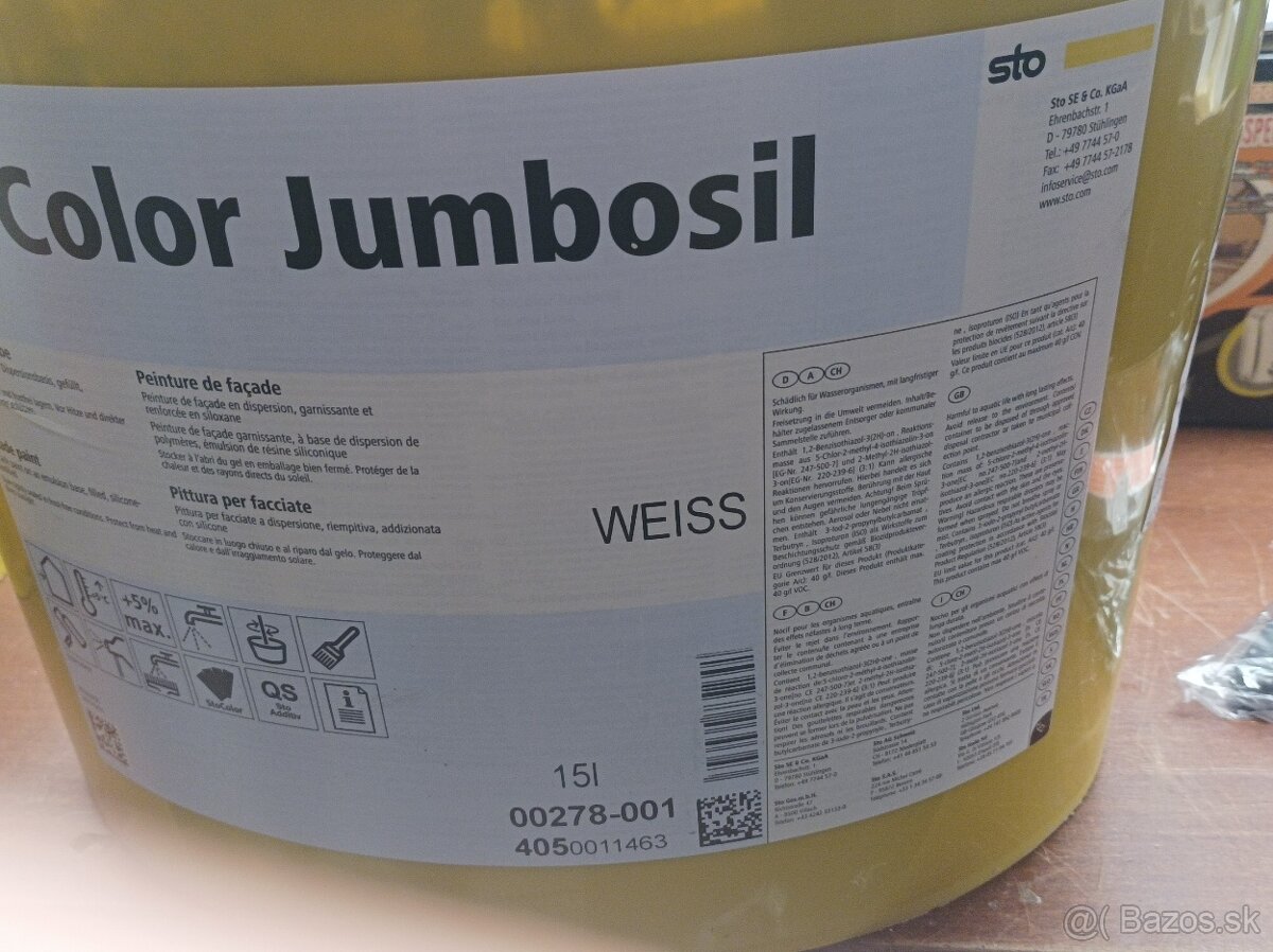 Fasádna farba Sto Color jumbosil 15kg