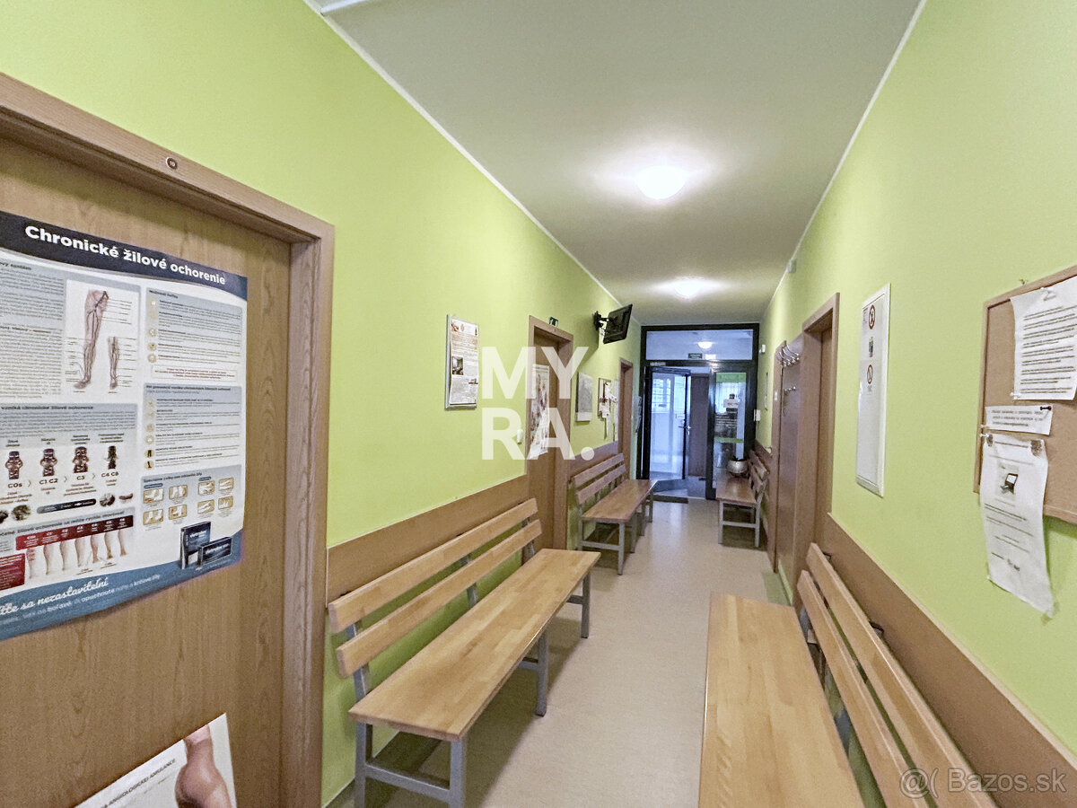 PREDAJ / priestory ambulancií / 146 m2 / Sídl. III, Prešov